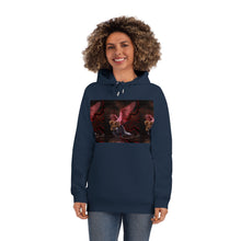 Load image into Gallery viewer, Hoodie - Black Profits Atelier Celestial Warrior Design for Empowerment and Protection
