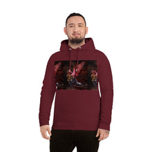 Load image into Gallery viewer, Hoodie - Black Profits Atelier Celestial Warrior Design for Empowerment and Protection
