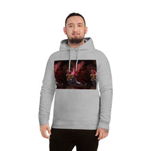 Load image into Gallery viewer, Hoodie - Black Profits Atelier Celestial Warrior Design for Empowerment and Protection
