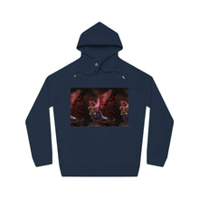 Load image into Gallery viewer, Hoodie - Black Profits Atelier Celestial Warrior Design for Empowerment and Protection
