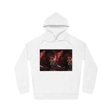 Load image into Gallery viewer, Hoodie - Black Profits Atelier Celestial Warrior Design for Empowerment and Protection
